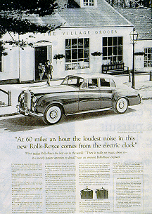 Egy sikerreklm a sok kzl: Rolls Royce